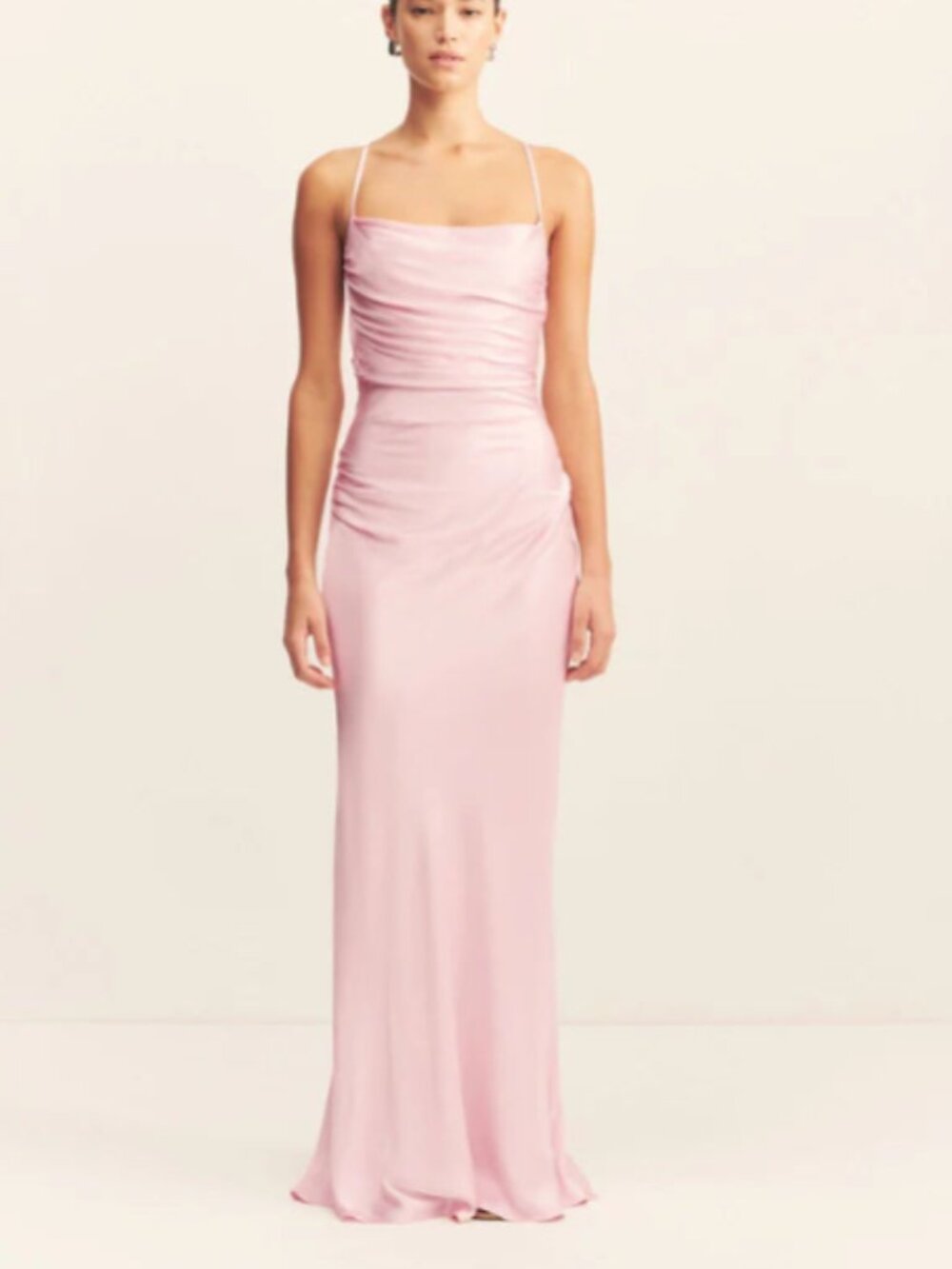 Shona Joy La Lune Lace Back Maxi Dress - Blossom